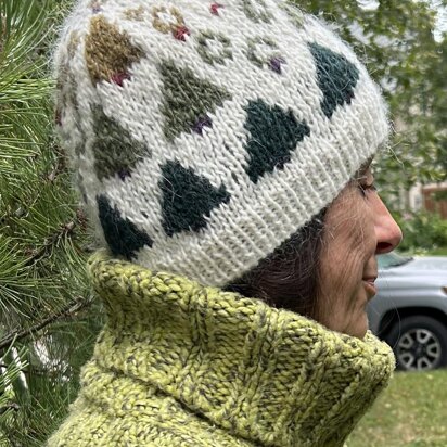 Pine Croft Toque - knitting pattern