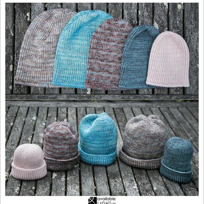 Stretchable Beanie Knit Flat