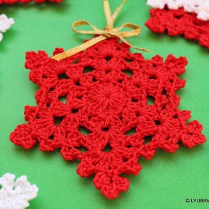 Snowflake Easy Crochet Tutorial