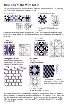 Marti Michell Set N Perfect Patchwork Quilting Template