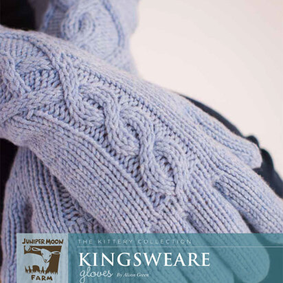 Kingsweare Gloves in Juniper Moon Farm Gabriella