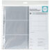We R Memory Keepers We R Ring Photo Sleeves 12"X12" 10/Pkg - (6) 4"X6" Pockets