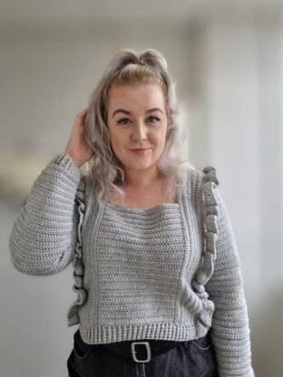 Lisa Ruffle Jumper