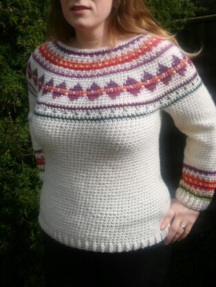 Snow Flowers Jumper