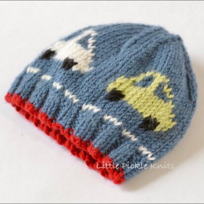 Little Cars Rib Hat