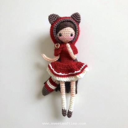 "Little Red Pandora" the Red Panda Girl