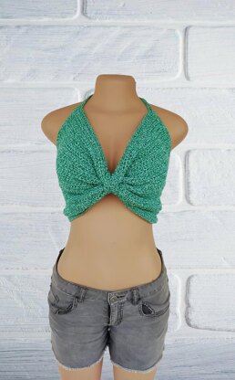 Crochet Bow Top