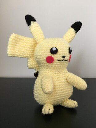 Crocheted Pikachu