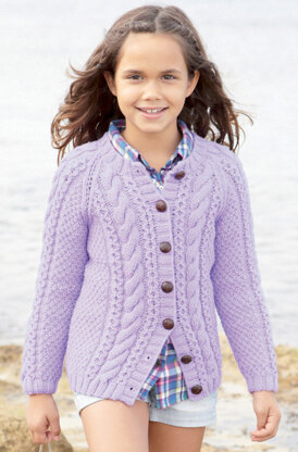 Girl's and Boy's Cardigans in Sirdar Supersoft Aran - 2383 - Downloadable PDF