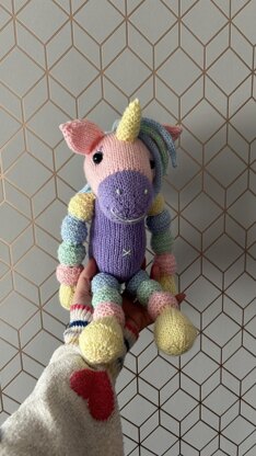 Rainbow Unicorn Toy