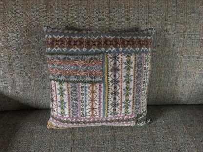 Fairisle Abstract Cushion