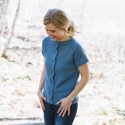 No-Sew Cardi - knitting pattern