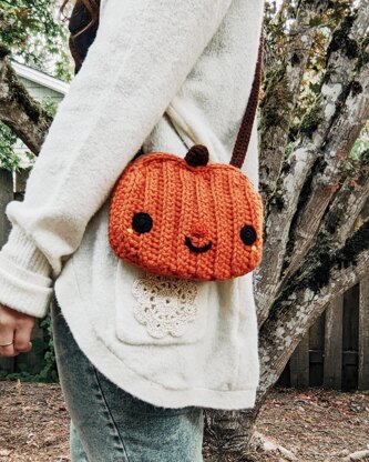 Pumpkin Crossbody Bag