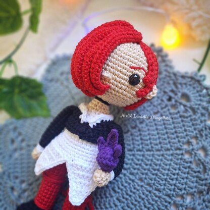 Iori Yagami Amigurumi Pattern