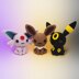 Eevee, Espeon & Umbreon