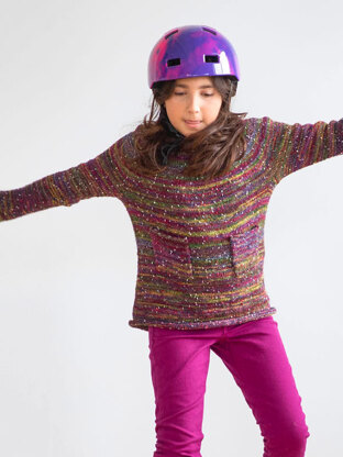 Naomi Jumper in Berroco Sesame - Downloadable PDF