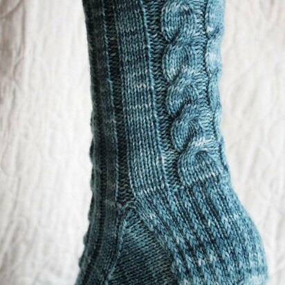 Puddle Socks - knitting pattern