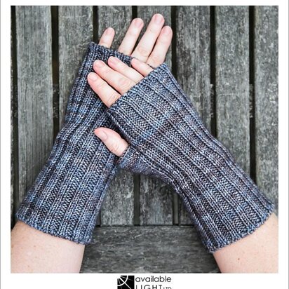 Ribby Mitts - knitting pattern