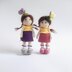 Two color dress for toy or doll