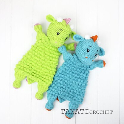 Comforter & Rattle Dragon