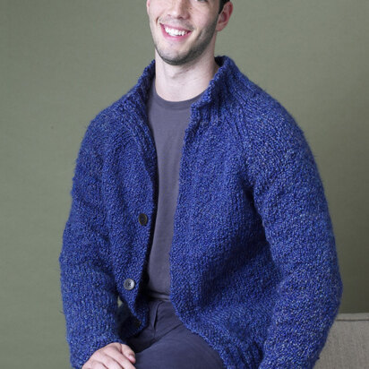 Bethel Woods Cardigan in Lion Brand Homespun - 90351AD