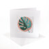 Stitchfinity Monstera Mini Card Cross Stitch Kit - 13cm x 13cm