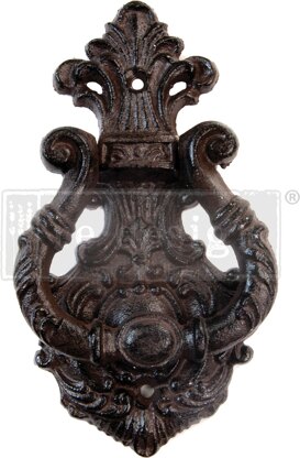 Prima Marketing Re-Design Cast Iron Knocker - Regal Crown 3.9"X7.1"