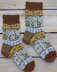 Cats in the Garden Socks