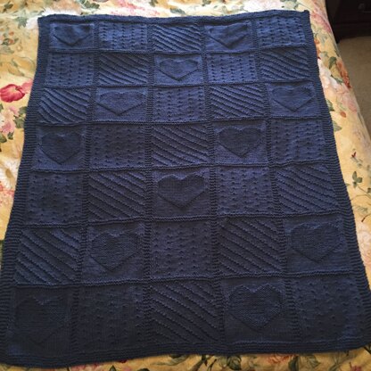 Brady's baby blanket 