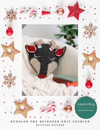 Rudolph the Reindeer  Cushion