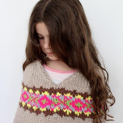 Fair Isle Capelet