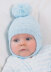 Baby's Bonnets and Helmets in Sirdar Snuggly 4 Ply 50g - 1371 - Downloadable PDF