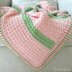 Watermelon Waffle Stitch Baby Blanket