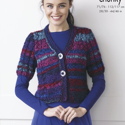 Cardigans in King Cole Gypsy - 4356 - Downloadable PDF