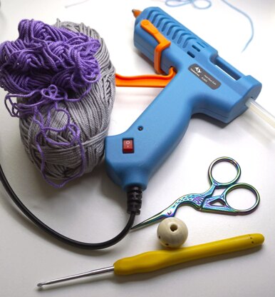 Crochet Pattern For The Snail Keychain!