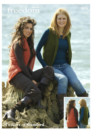 Body Warmer in Twilleys Freedom Wool - 9056