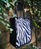 Zebra print tote