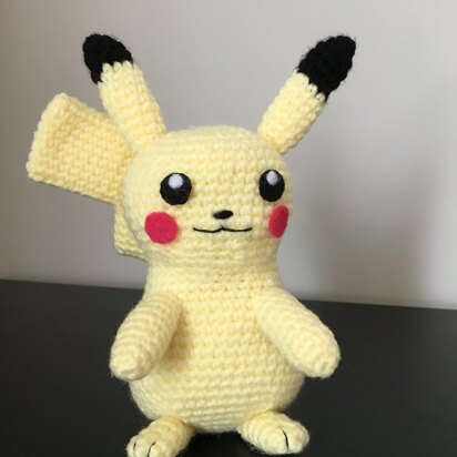 Crocheted Pikachu