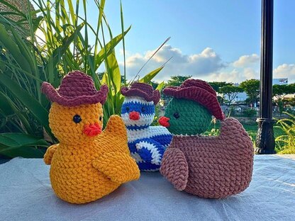 Cute Duck Crochet  No Sew