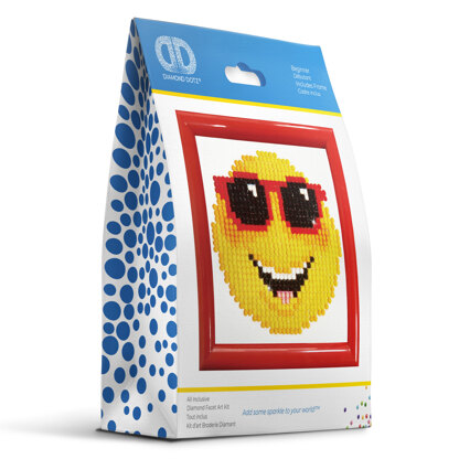 Diamond Dotz Smiling Face Diamond Painting Kit