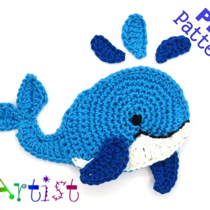 Whale Applique