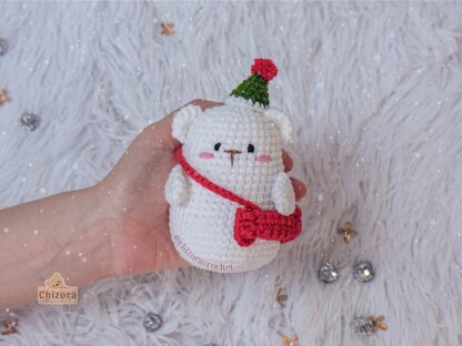 Amigurumi Christmas Bear