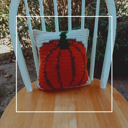 Crochet Pumpkin Square