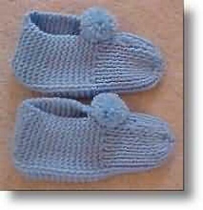 Fast "Old Time" Slippers to Knit