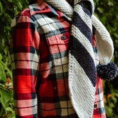 Side Stripe Scarf