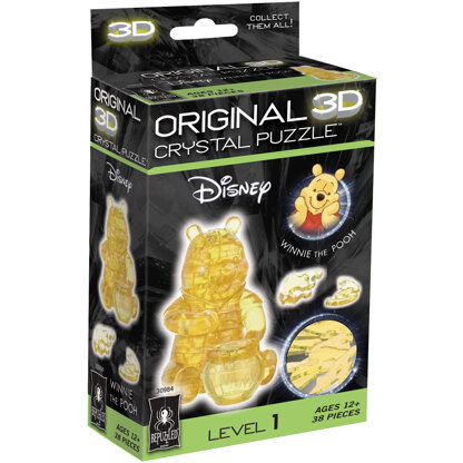 University Games 3-D Licensed Crystal Puzzle - Winnie The Pooh