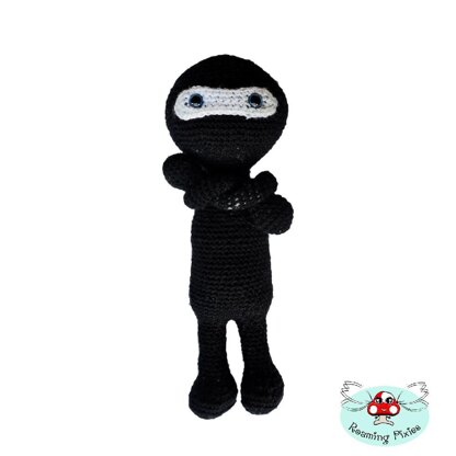 Ninja Warrior Amigurumi Doll