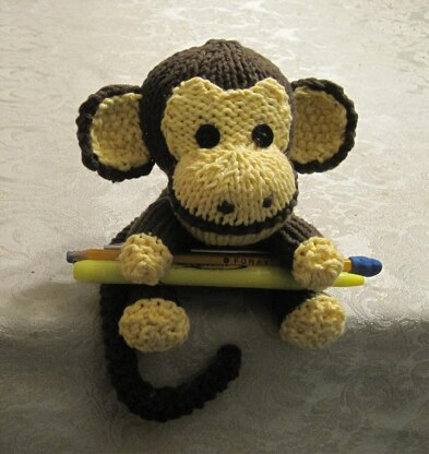 Knitkinz Monkey for Your Office