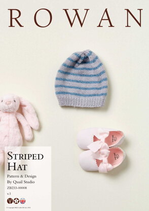 Rowan Striped Hat PDF