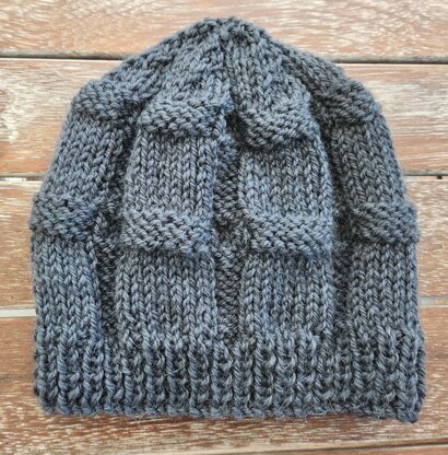 Corby - Family textured stitch beanie, sizes 2 years to Man